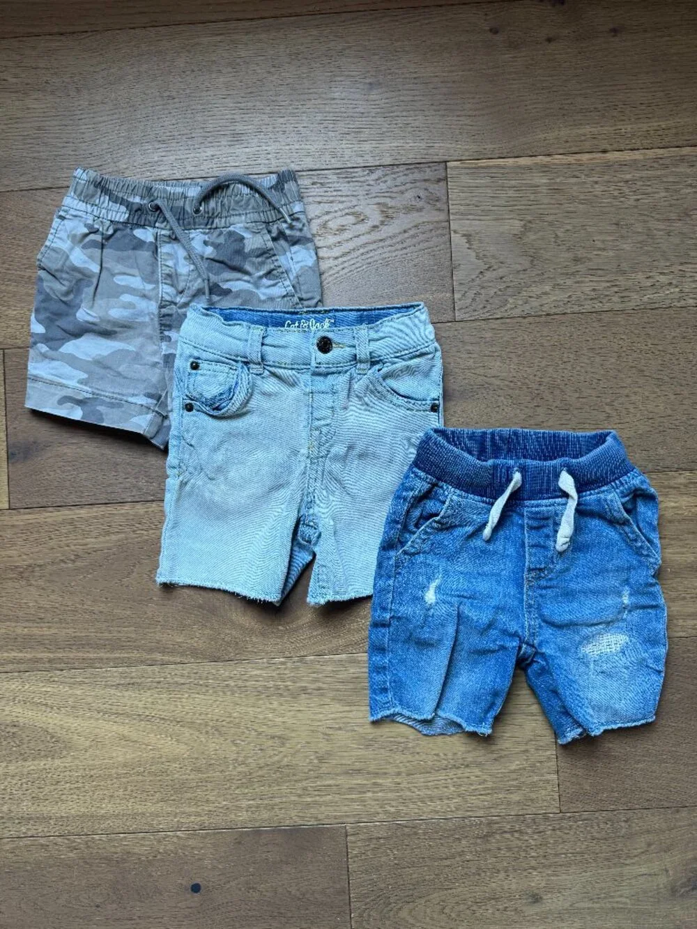 Baby Shorts Bundle | Gap & Cat & Jack | 12–18 Months | 3 Pairs